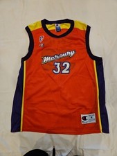 Vintage Phoenix Mercury Bridget Pettis Champion Basketball Jersey Large WNBA
