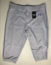 Under Armour UA Gameday Vanish Knicker Adult Mens Baseball Pants XL Gray Blue