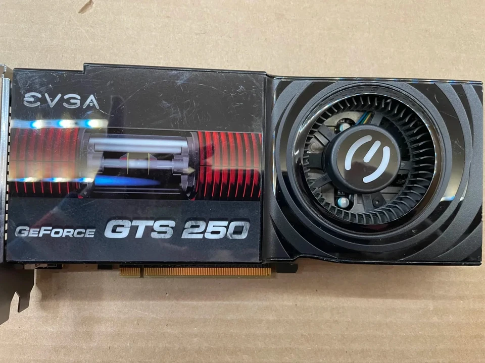 EVGA GeForce GTS 250 Dual DVI Video Graphics Card - Image 2 of 4