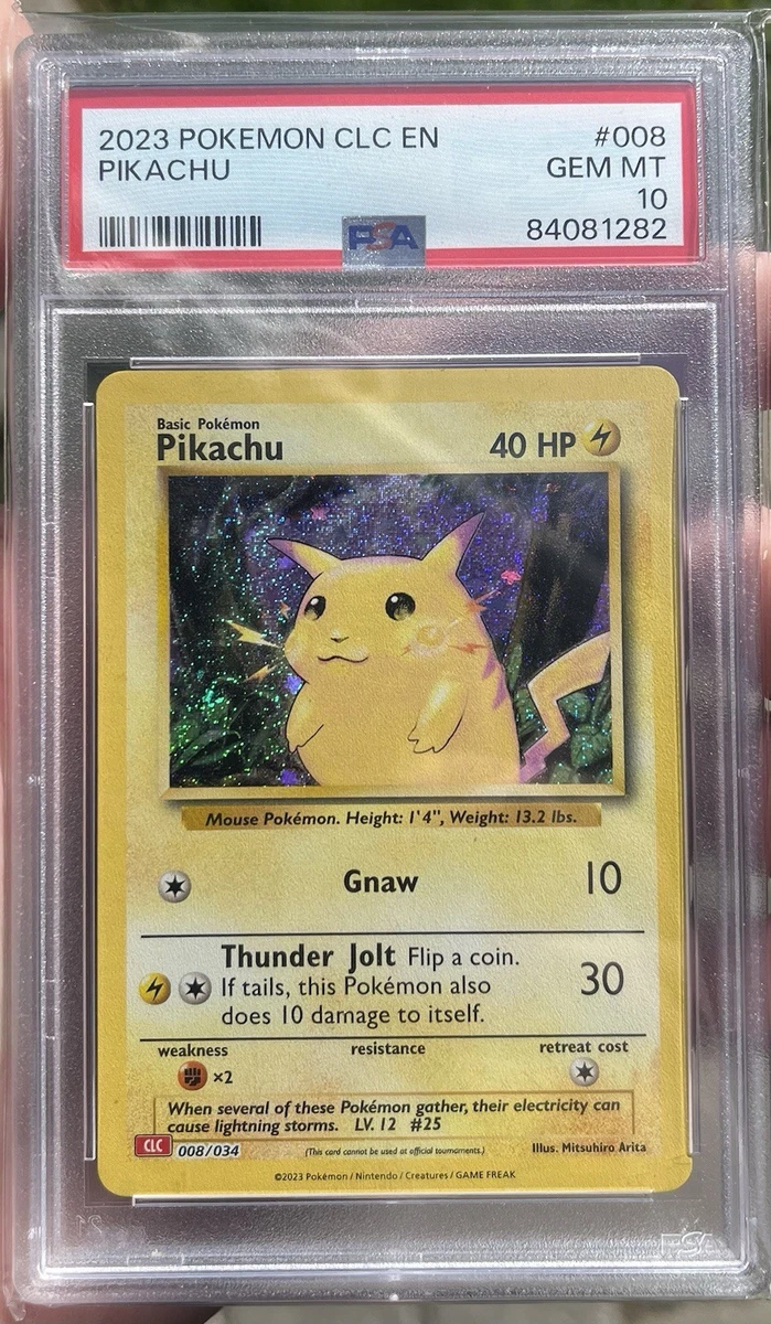 25+ Pikachu 008/034 Trading Card Game Classic for sale | Updated