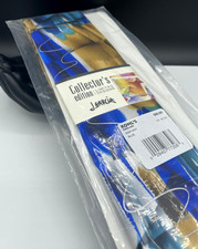 J. GARCIA Men's Silk Tie Collector's Edition Blue NEW MSRP: 40.00