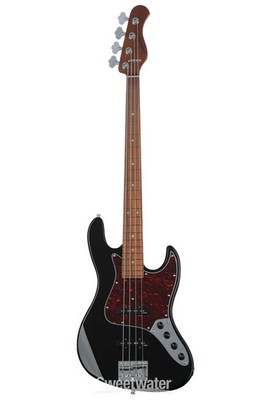 Sadowsky MetroExpress 21-fret Vintage JJ Bass, 4-string - Black High Polish
