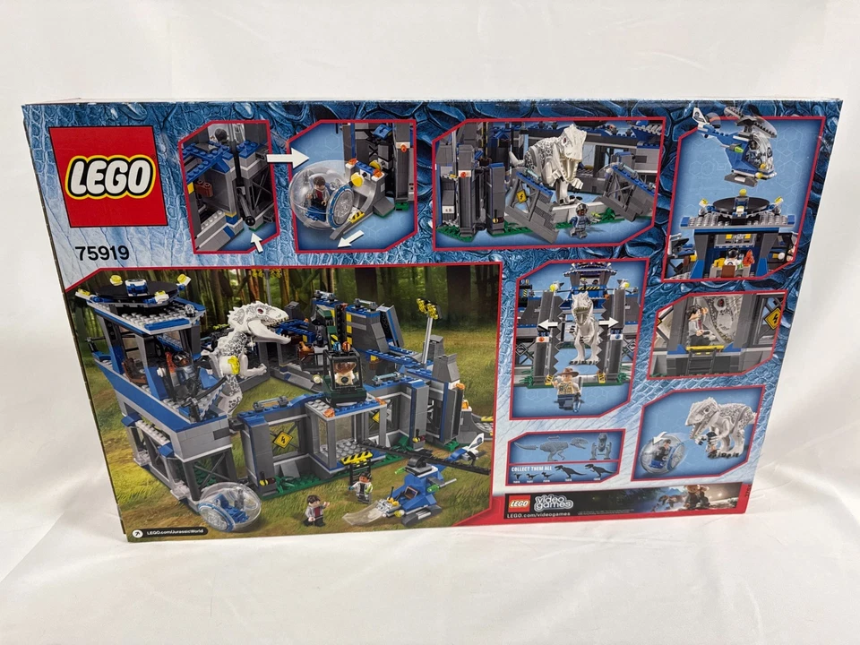 LEGO 75919 Jurassic World Indominus Rex Breakout Jurassic Park New And Sealed - Image 2 of 4