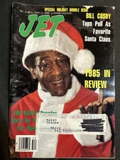 Dec. 6, '85-Jan. 6 1986 JET Magazine-Vtg. Back Issue -Bill Cosby Christmas Cover