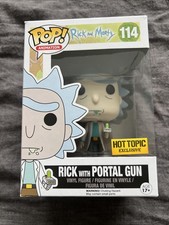 Funko Pop Vinyl: Rick and Morty - Rick w/ Portal Gun - Hot Topic Exclusive 114