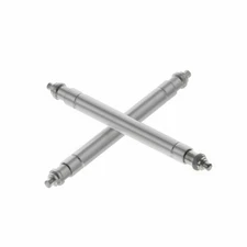 2 PCS SPRING BAR PIN 1.8MM FOR OMEGA 20MM SEAMASTER SPEEDMASTER BRACELET 1503 SS