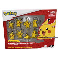 Pokemon Battle Ready Pikachu 3 Figure Multi 8...