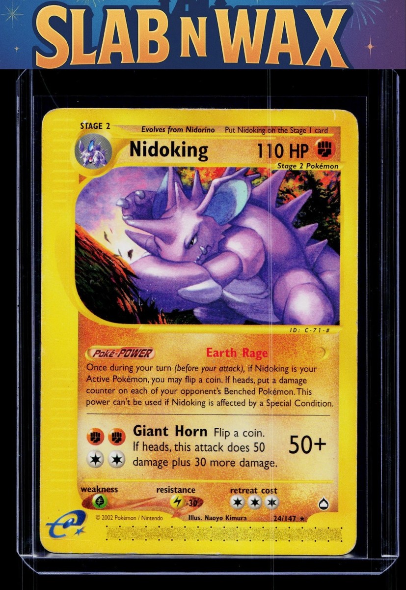 nidoking pokemon cards Pokemon TCG: Gemstone Volume.4 Booster Box (S-Chinese) – PokeUnlimited