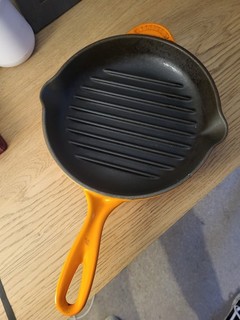 Padella vintage Le Creuset padella ghisa griglia griglia arancione 20 cm