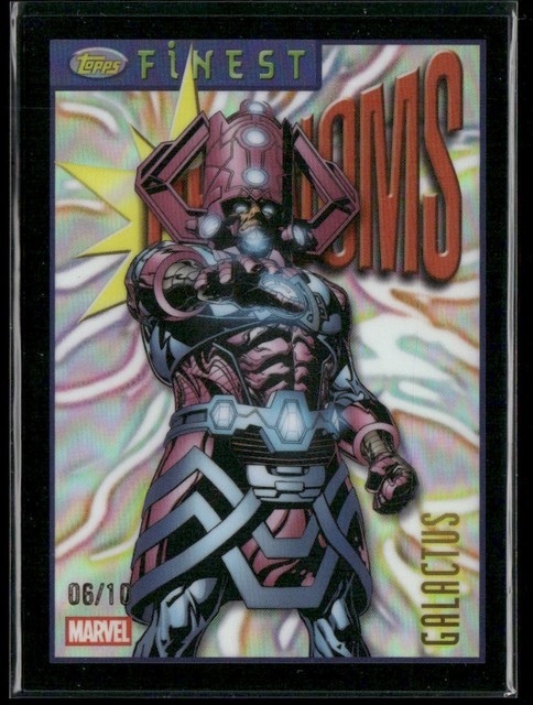 2026 Topps Finest Fantastic Four Galactus Tribute to 96 Phenoms Black /10 #TF035