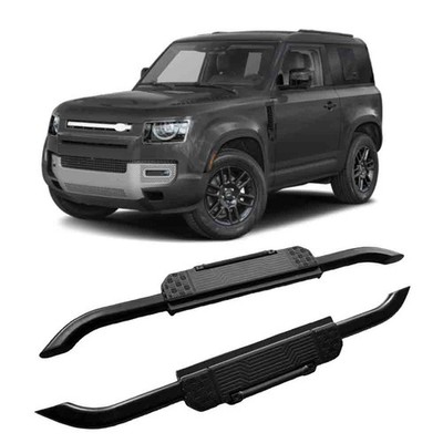 Door Pedals Running Board Nerf Bar Side Step Fits For LR Defender 90 2020-2026