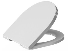 WC Sitz Sanibel zu Geberit Icon mit Steckbefestigung von oben XS Rimfree Keramag