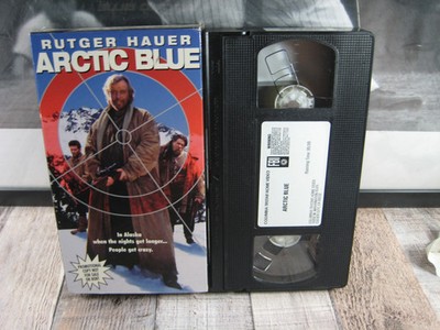 Artic Blue VHS Screener Thriller 1993