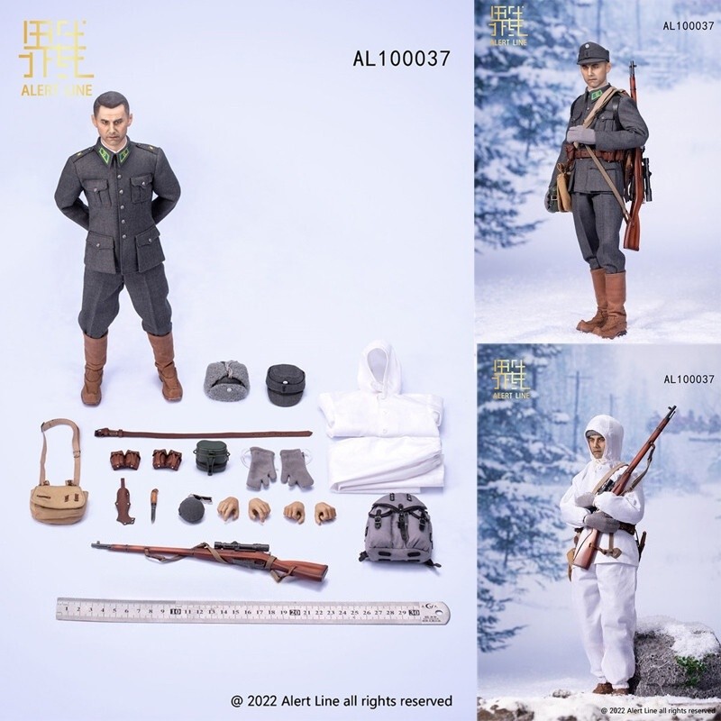 Alert Line AL100037 1/6 WWII Finnish Army Soldier Male Action Figure IN STOCK