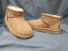 UGG Australia Toddler Classic Ultra Mini Boots Pull-On Chestnut Size 10 NEW NO B
