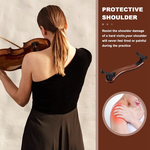 Violine Schulter StüTze UnterstüTzung Professional 3/4 4/4 Verstellbare Aho2300 - Afbeelding 6 van 7