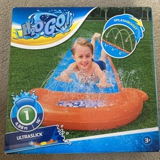 H20GO Inflatable Water Slide for Kids Single Lane Slip and Slide