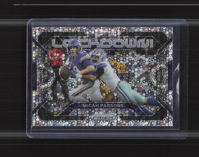 2023 Panini Prizm LD-5 Micah Parsons Lockdown! Prizms No Huddle