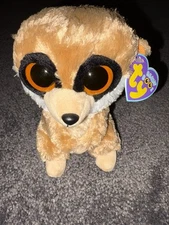 *RETIRED* Ty Beanie Boos - REBEL the Meerkat 6" NEW W/tag (2011)