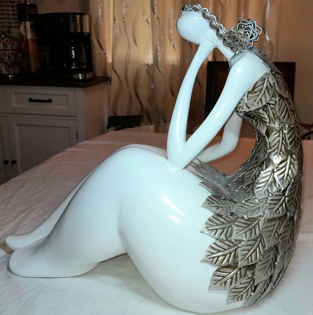 女性と白鳥の金属製彫刻 Women's Metal Art Sculptures for sale | eBay