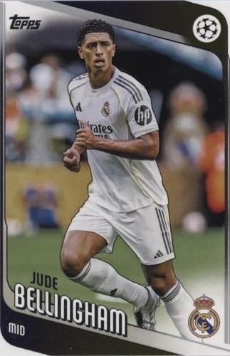 Real Madrid Jude Bellingham 2025/26 Official Licensed Blue Jersey