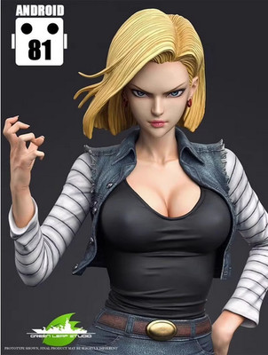 new GREEN LEAF Studio Android 81 Finished Painting Product 1/4Collectible Figure