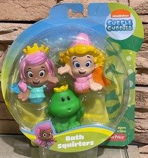 Fisher Price Bubble Guppies Molly Deema Frog Princess Bath Squirters Nickelodeon