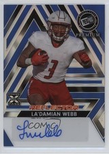 2024 Leaf Press Pass Premium 12/20 La'Damian Webb #BA-LDW Auto i6j
