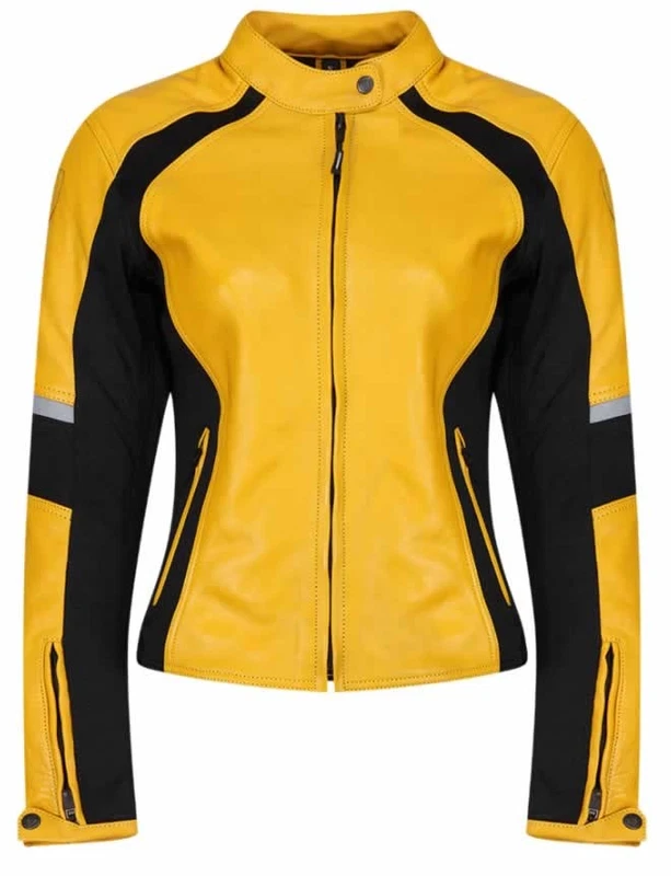 MotoGirl Fiona Leather Yellow, photo 5 of 7
