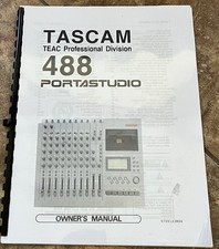 Vintage TASCAM 488 Portastudio 8-Track Cassette Recorder