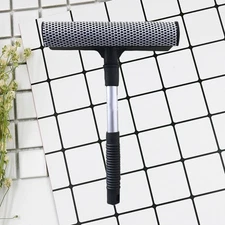 Window Squeegee Extendable Cleaning Brush Double-sided Cleaner Car Glass Wiper