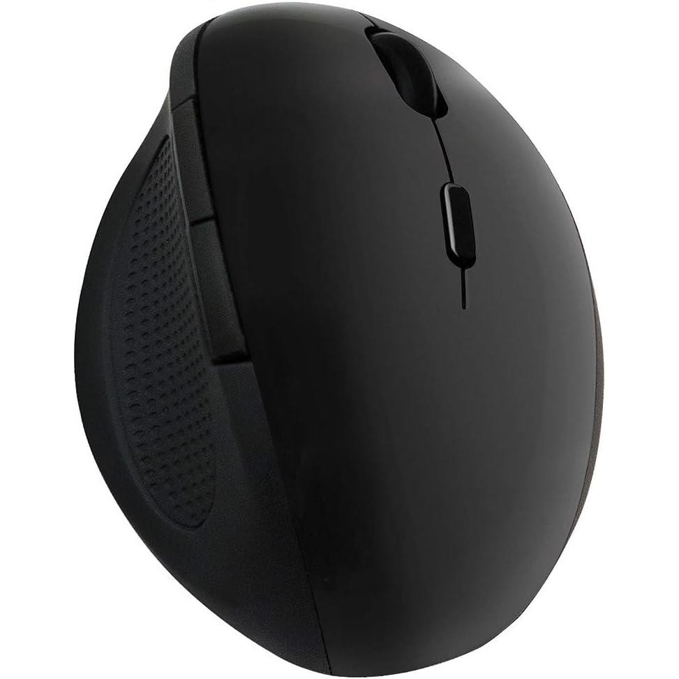 Souris sans fil LogiLink optique et ergonomique noire pour bureau