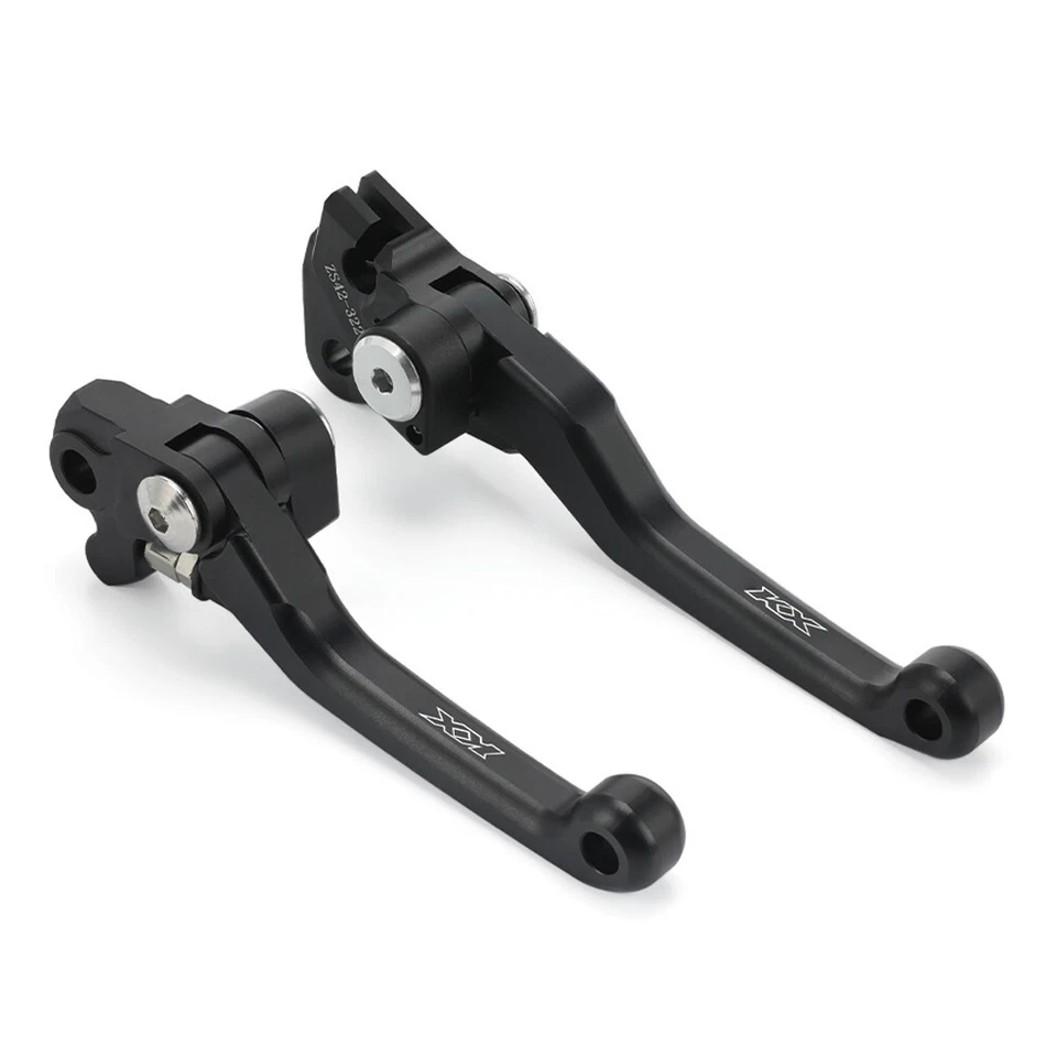 Palancas de embrague de freno con mango CNC todoterreno para KAWASAKI KX65 KX85 KX100 KX112 KX250 Foto 2 de 4