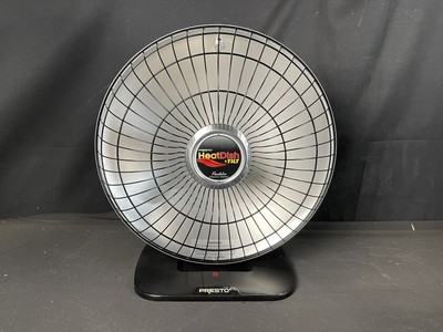 Presto 07928 HeatDish Plus Tilt High-Efficiency Parabolic Electric Heater  New | eBay