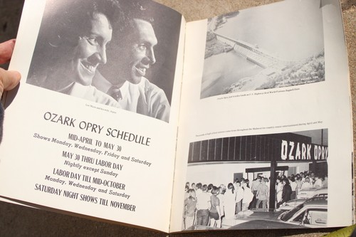 Vintage 1960er Jahre Lee Mace's Ozark Opry Souvenirprogramm mit AUTOGRAMMEN! - Bild 4 von 6