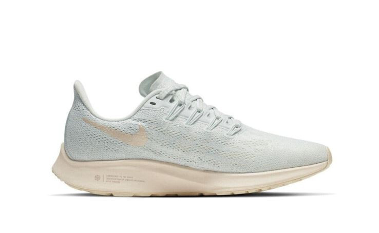 Nike Size 6 Women's Air Zoom Pegasus 36 Ghost Aqua Light Cream