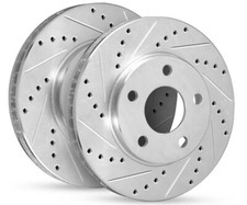 Performance Front Disc Brake Rotor Set (L/R)-...