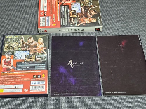 Sony PlayStation2 BioHazard 4 Package with Book Retro Game Korea Version for PS2 - Imagen 6 de 8