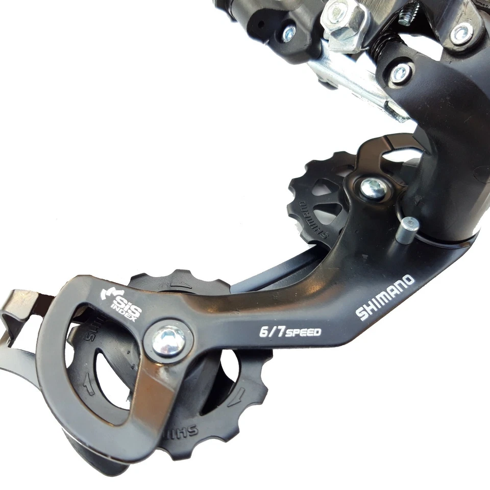 Dérailleur arrière Shimano SIS Tourney RD-TY300 6 ou 7 vitesses VTT bleu neuf - Photo 4/4