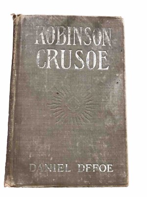 Vintage book Robinson Crusoe by Daniel Defoe | eBay