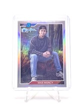 2023 Bowman Max Muncy Refractor Randy Johnson Photo #92RJ-14 DODGERS!
