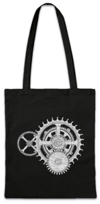 Mechanism I Stofftasche Einkaufstasche Technology Engineer Mechanic Clockwork