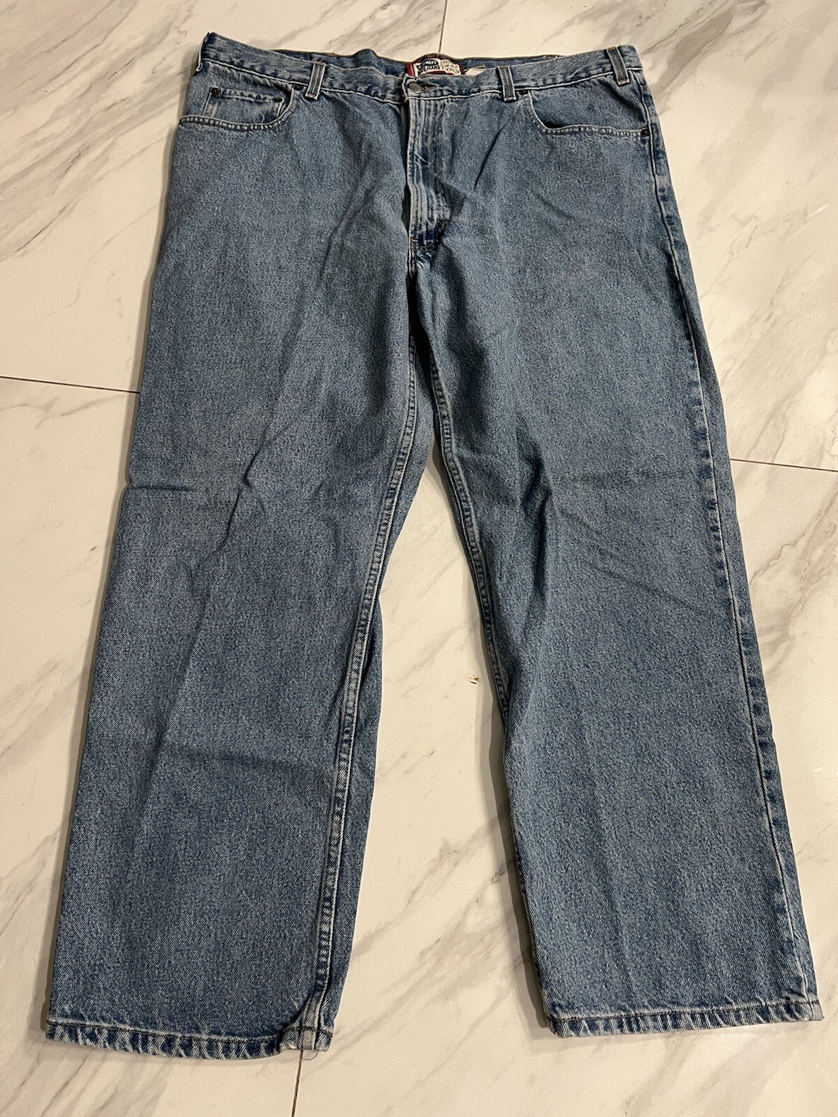 VINTAGE Old Navy Jeans Men 44X30 Blue Baggy Loose 90s Skater