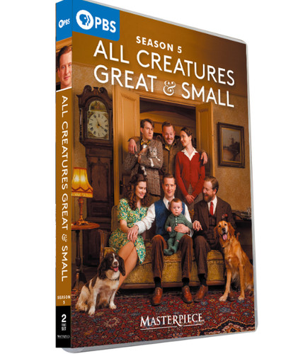 All Creatures Great and Small Season 5(2024,2Disc Box set) New