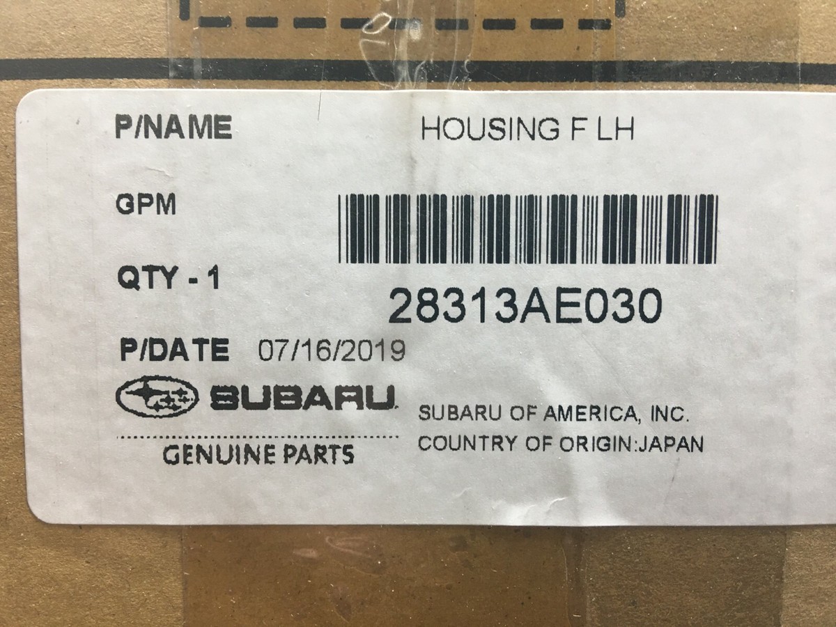 ソバ（4点） 2000-2008 Subaru Front Left Side Axle Steering Knuckle Spindle