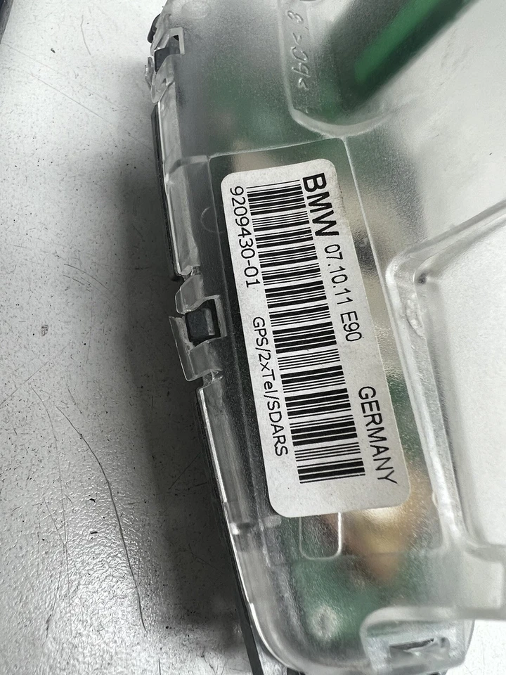 BMW 335I M3 2006-2017 cupé techo genuino antena aleta de tiburón con cubierta OEM 9209430 Foto 3 de 4