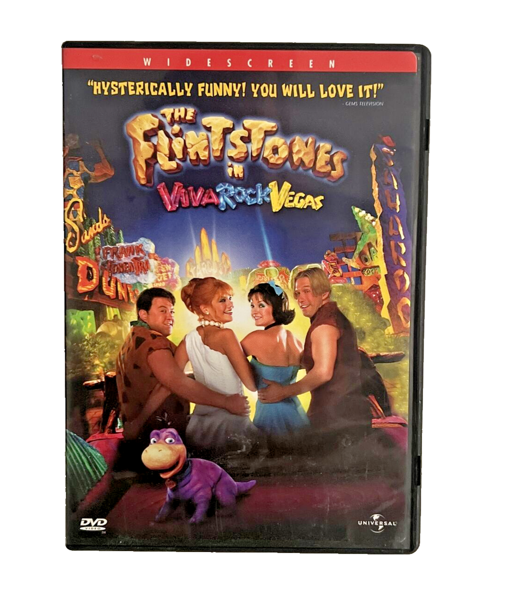 Flintstones Viva Rock Vegas (DVD,2000 Y2K ) Kristen Johnston