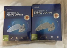 TWO Neomen Professional Night Dental Guards Custom Fit 2 Sizes 8 Guards Each NEW