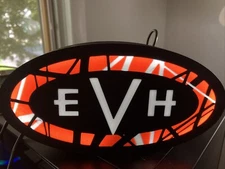 Custom Made 3d Van Halen EVH LED LightBox! Light  Box! VH