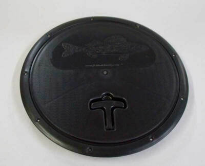 Fish Hole Buddy Ice Fishing Round Hole Covers 4 pack walleye 